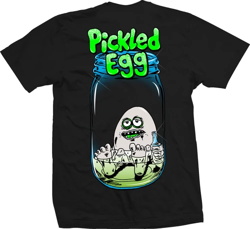 Heroin Pickled Egg Tee - Black