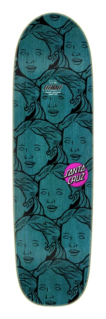 8.5 Santa Cruz Possessed Head FeelBase Deck