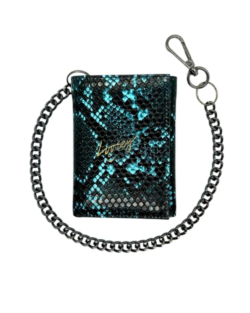 Loosey Snake Skin Chain Gang Wallet