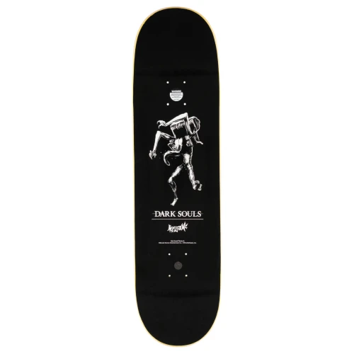 8.5 Welcome You Died on Popsicle Deck - Black/Red Foil