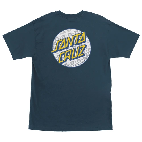 Pokemon x Santa Cruz Energy Dot Heavyweight Tshirt - Harbor Blue