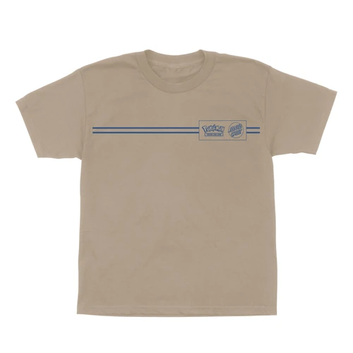 Pokemon x Santa Cruz Energy Dot Midweight Youth Tshirt - Sand