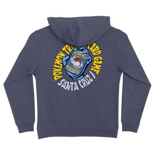 Pokemon x Santa Cruz TCG Hand Youth Midweight Hoodie - Storm Blue