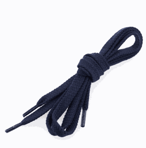 Tight Laces Flat 45" Navy