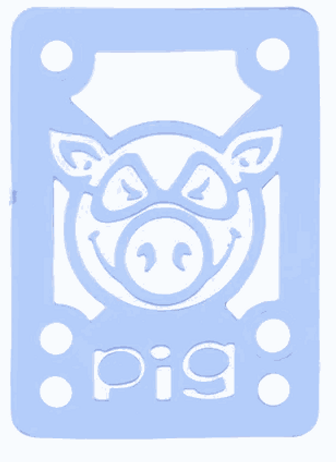 Pig 1/8" Blue Riser Pads