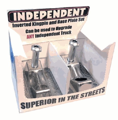 Independent Baseplate Inverted Kingpin Set