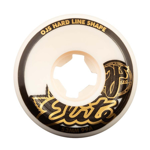 OJ skateboard wheels, OJ Elite Hardline wheels, 53mm skateboard wheels, 99a skateboard wheels, hard skateboard wheels, street skateboard wheels, park skateboard wheels, technical skateboard wheels, flatspot resistant skateboard wheels, high performance skateboard wheels
