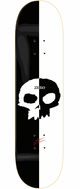 8.25 Zero Forrest Edwards Split Skull Deck