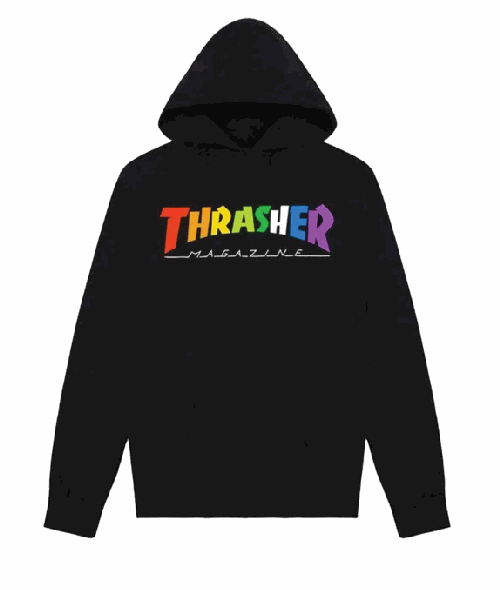 Thrasher Rainbow Mag Hoodie XL