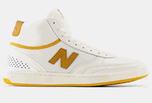NB Numeric 440 High White/Yellow Size 8.5