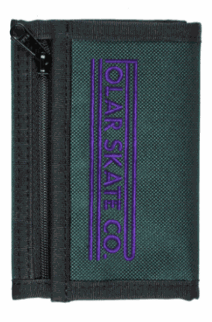 Polar Stretch Logo Dark Green Key Wallet