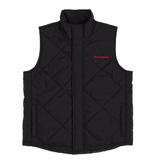 Independent Holloway Black Puffer Vest LG