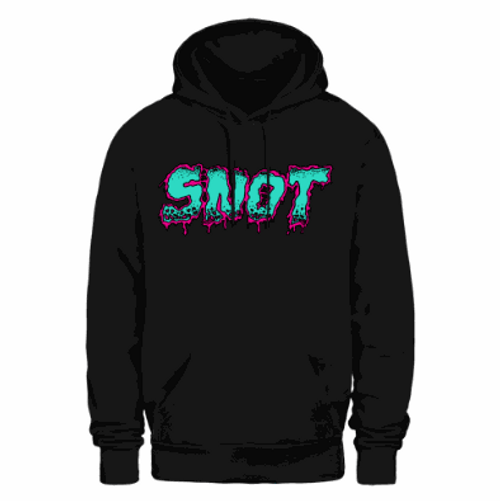 Snot Meltdown Black Hoodie LG