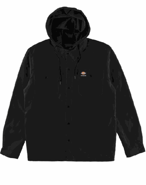 Dickies Duck Shacket Insulated Black Jacket SM