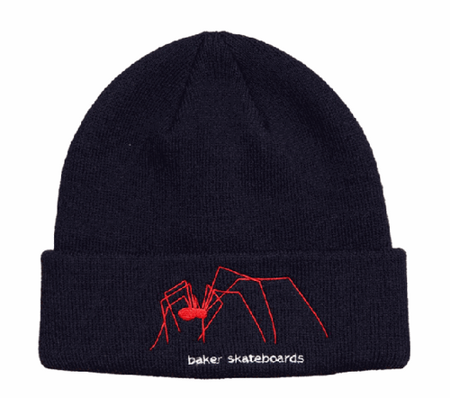 Baker Spidermin Navy Cuff Beanie