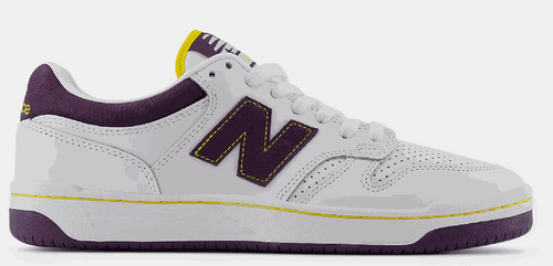 NB Numeric 480PST White/Purple Size 10