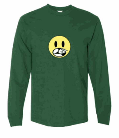 Limosine Happy Face Green Longsleeve XL