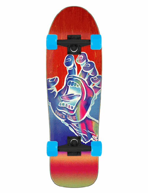 Santa Cruz 9.7 Irridescent Hand Cruiser Complete