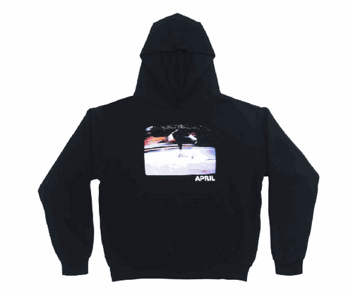 April Guy 1990 Black Hoodie MD