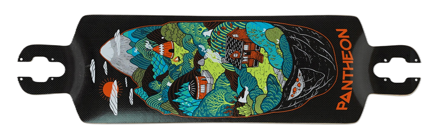 PANTEHON LONGBOARD CARBON TRIP COMPLETE