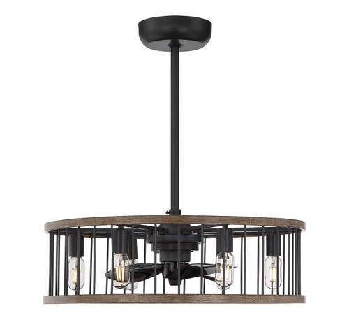 Savoy House - 26-9472-FD-133 - LED Fan D'Lier - Kona - Sapele