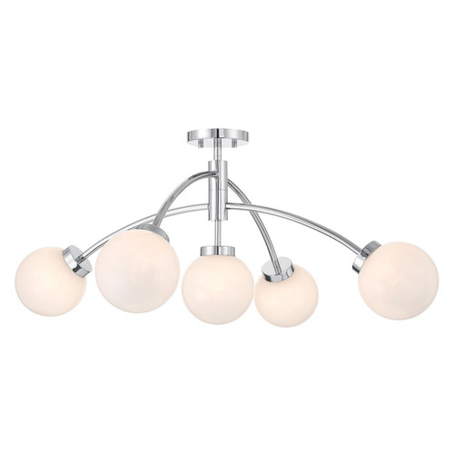 Savoy House - 6-6199-5-11 - LED Semi-Flush Mount - Redfield - Chrome