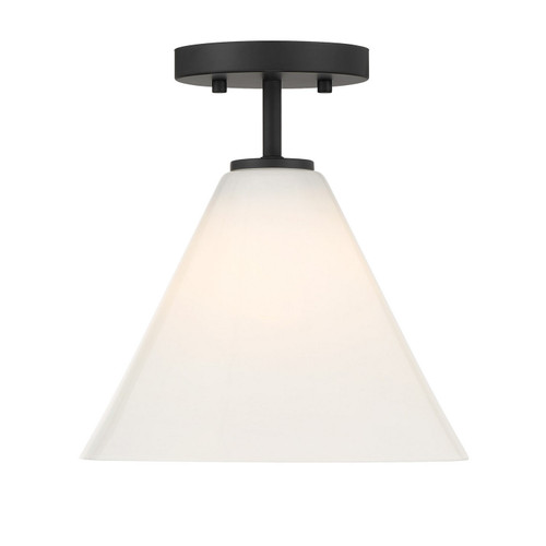 Savoy House - 7-4011-1-89 - One Light Mini-Pendant - Blair - Matte Black