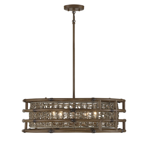 Savoy House - 7-7912-5-184 - Five Light Pendant - Treviso - Grapevine