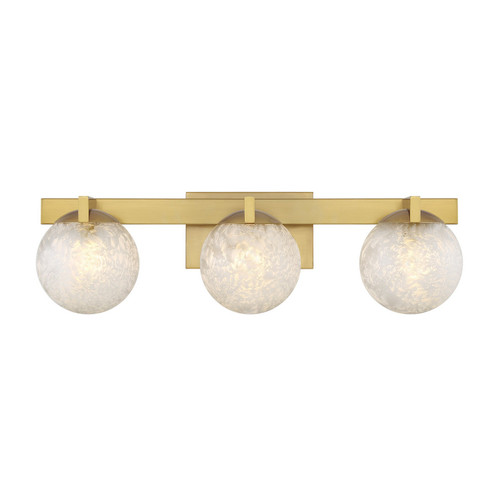 Savoy House - 8-1017-3-322 - Three Light Bathroom Vanity - Darien - Warm Brass