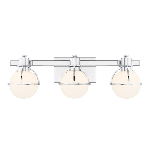 Savoy House - 8-1060-3-11 - Three Light Bathroom Vanity - Pierce - Chrome