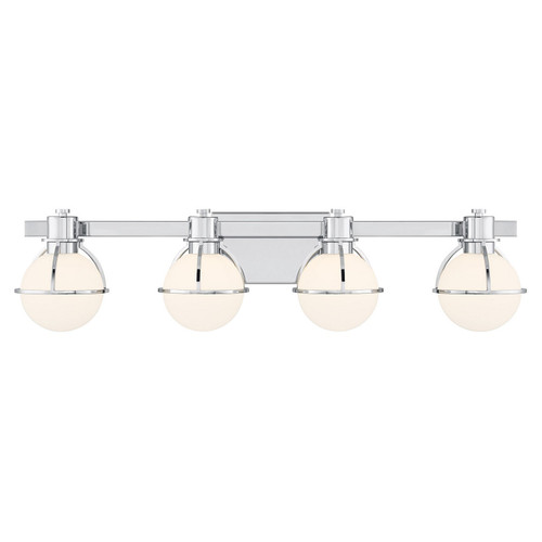 Savoy House - 8-1060-4-11 - Four Light Bathroom Vanity - Pierce - Chrome