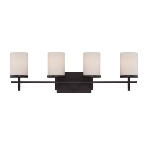 Savoy House - 8-338-4-13 - Four Light Bath Bar - Colton - English Bronze