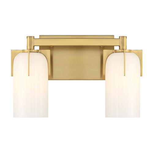 Savoy House - 8-4128-2-322 - Two Light Bathroom Vanity - Caldwell - Warm Brass