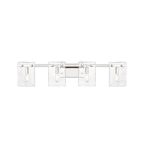 Savoy House - 8-8204-4-109 - Four Light Bathroom Vanity - Genry - Polished Nickel