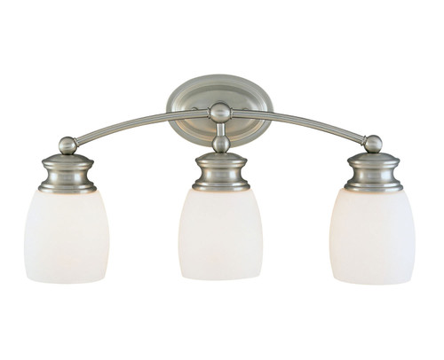 Savoy House - 8-9127-3-SN - Three Light Bath Bar - Elise - Satin Nickel