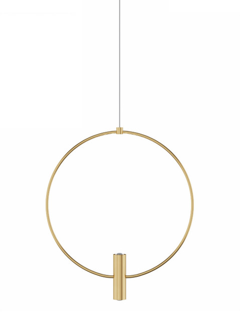 Visual Comfort Modern - 700FJLAY13NB-LED930 - LED Pendant - Layla - Natural Brass