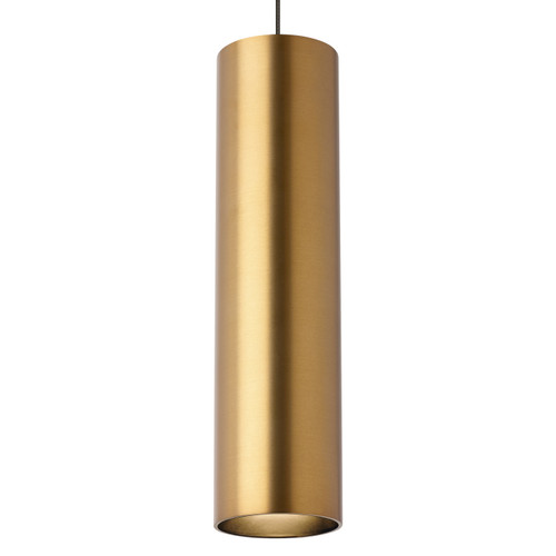Visual Comfort Modern - 700FJPPRRR - One Light Pendant - Piper - Aged Brass