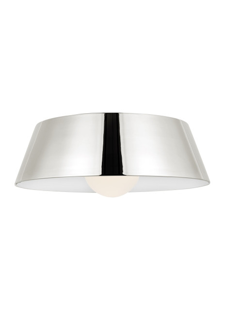 Visual Comfort Modern - 700FMJNIN-LED930-277 - LED Flush Mount - Joni - Polished Nickel