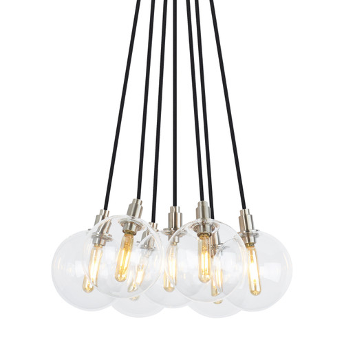 Visual Comfort Modern - 700GMBMP7CS-LED927 - LED Chandelier - Gambit - Satin Nickel