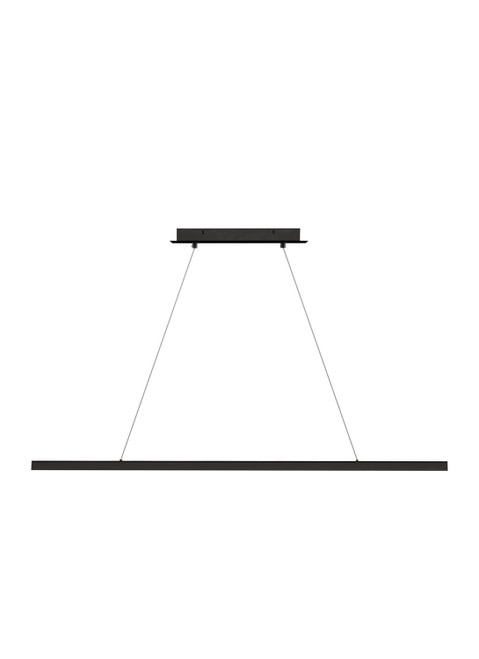 Visual Comfort Modern - 700LSDES48B-LED92730 - LED Suspension - Dessau - Nightshade Black