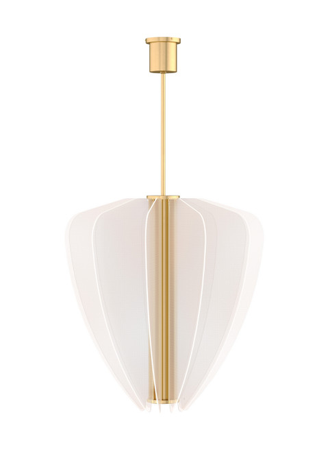 Visual Comfort Modern - 700NYR30BR-LED930 - LED Chandelier - Nyra - Plated Brass