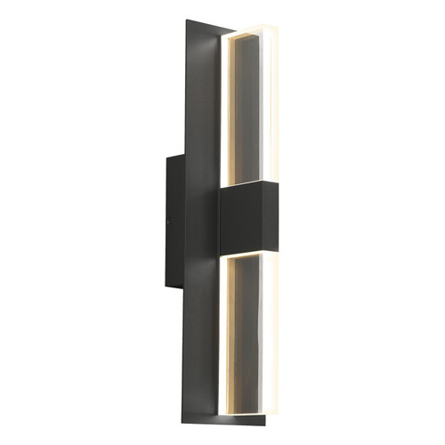 Visual Comfort Modern - 700OWLYT83018DBUNVSLF - LED Outdoor Wall Lantern - Lyft - Black