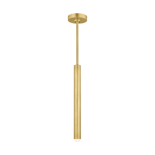 Visual Comfort Modern - 700TDEBL16NB-LED927 - LED Pendant - Ebell - Natural Brass
