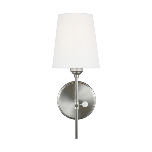 manufacturer_finish:Brushed Nickel|manufacturer_glass:White Linen|light_source:Unspecified|light_output:Unspecified|color_temperature:Unspecified|cri:Unspecified