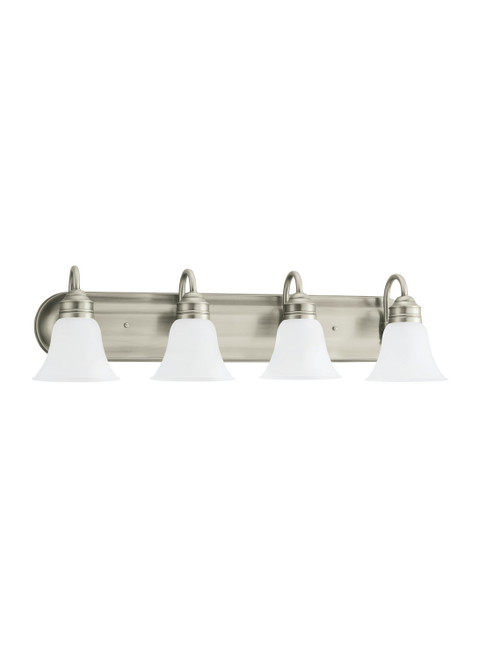Visual Comfort Studio - 44853EN3-965 - Four Light Wall / Bath - GLADSTONE - Antique Brushed Nickel