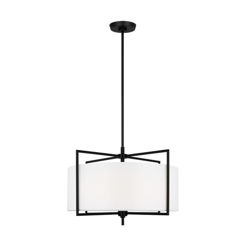 Visual Comfort Studio - CP1394AI - Four Light Pendant - Perno - Aged Iron