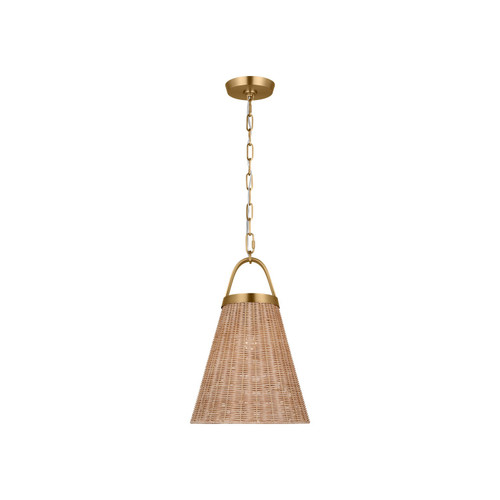 Visual Comfort Studio - CP1421BBS - One Light Pendant - Whitby - Burnished Brass