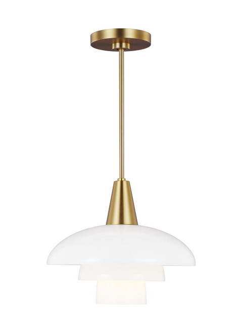 Visual Comfort Studio - EP1271BBS - One Light Pendant - Rossie - Burnished Brass