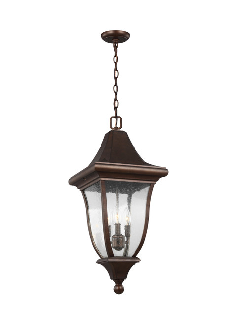 Visual Comfort Studio - OL13109PTBZ - Three Light Outdoor Pendant - Oakmont - Patina Bronze