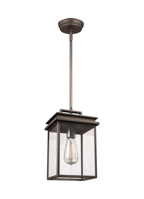 Visual Comfort Studio - OL13609ANBZ - One Light Outdoor Pendant - Glenview - Antique Bronze